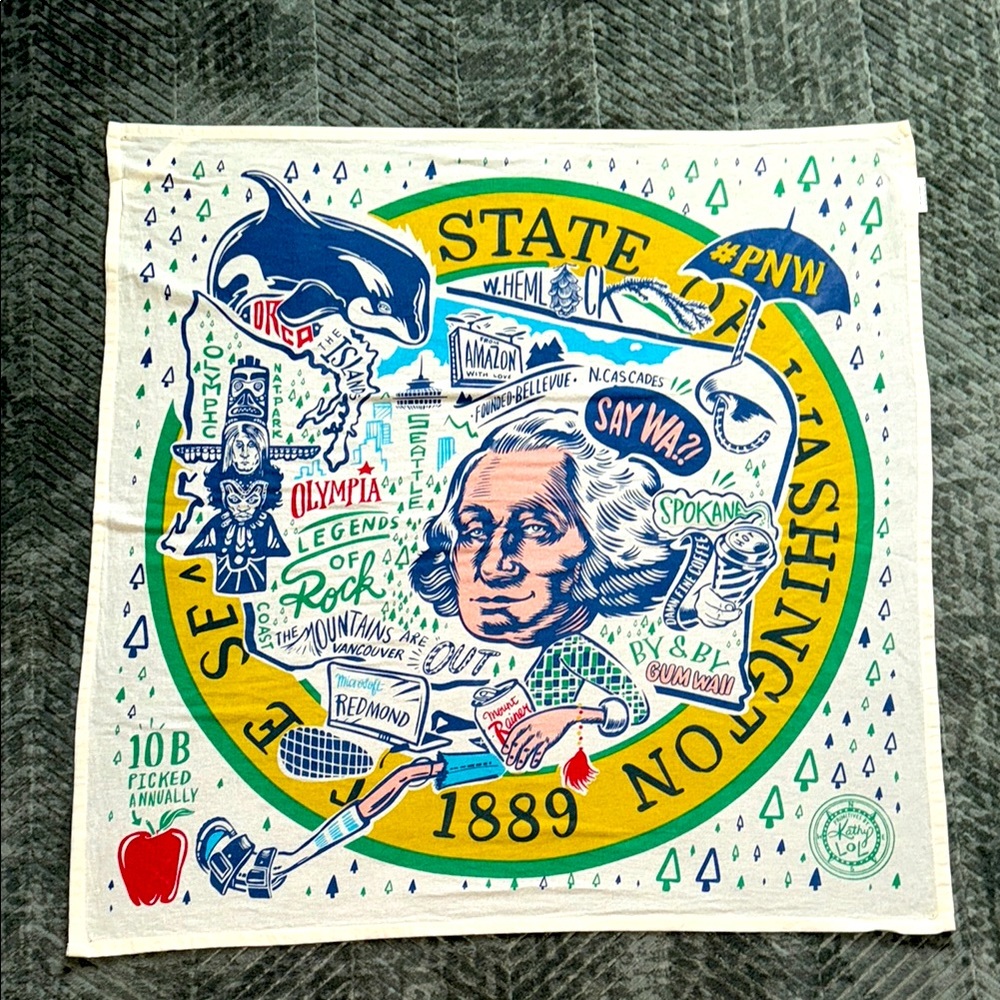 Seattle Tea Towel